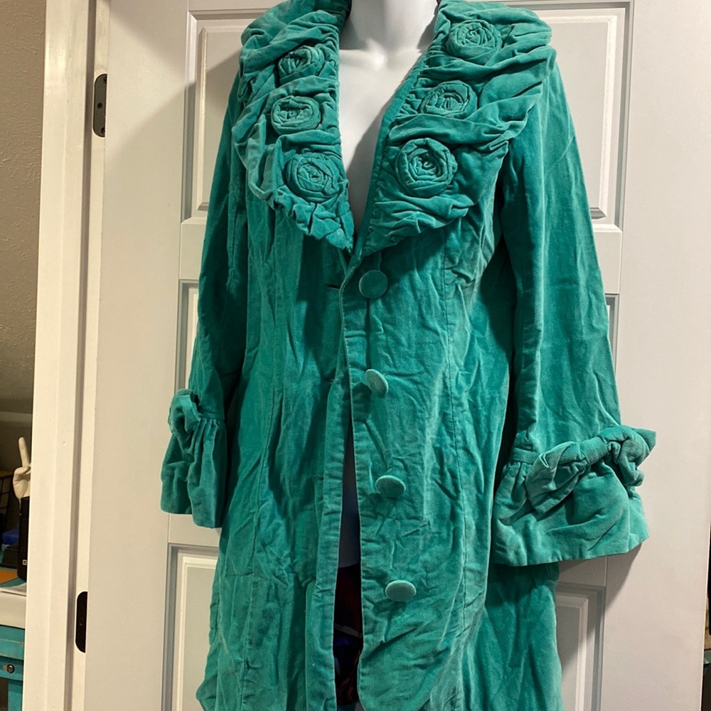 Judith March Velvet Pea coat